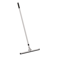Double Neoprene Foam Floor Squeegee with 72" Aluminum Telescopic Handle, 22" Wide Blade (GRI152T)