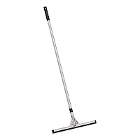 Double Neoprene Foam Floor Squeegee with 72" Aluminum Telescopic Handle, 18" Wide Blade (GRI148T)