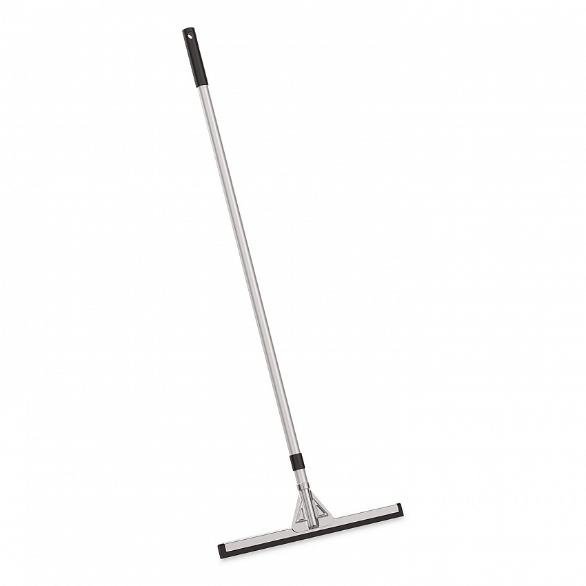 Double Neoprene Foam Floor Squeegee with 72" Aluminum Telescopic Handle, 18" Wide Blade (GRI148T)