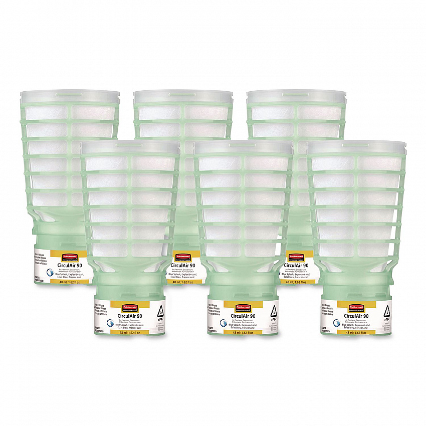 CirculAir 90 Passive Air Care Refill, Blue Splash, 48 mL, 6/Carton (402112)