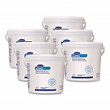 Easywipe Disposable Wiping Refill, White, 125/Tub, 6 Tub/Carton (5831874)