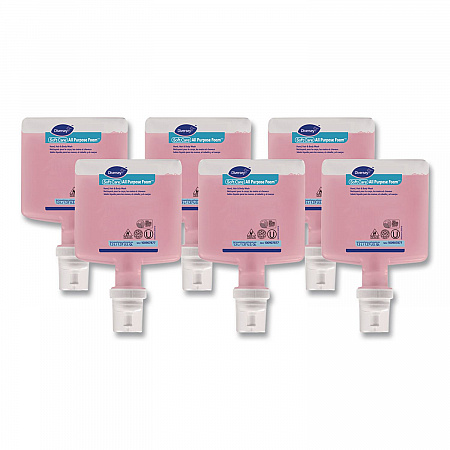 Soft Care All Purpose Foam Refill for IntelliCare Dispensers, Floral Scent, 1.3 L, 6/Carton (100907877)