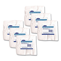 Dry Wipe Disposable Wiping System, 1-Ply, 12 x 12, Unscented, White, 100/Pack, 6 Packs/Carton (D1229237)