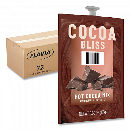 Cocoa Bliss Hot Chocolate Mix, Chocolate, 72/Carton (48788)