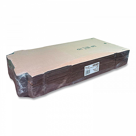 Corrugated Pizza Box, 12 x 12 x 2, Kraft, Cardboard, 50/Carton (FPPBF12K)