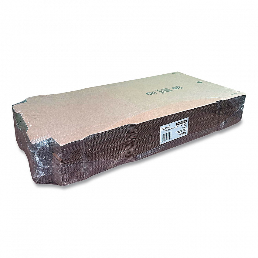 Corrugated Pizza Box, 12 x 12 x 2, Kraft, Cardboard, 50/Carton (FPPBF12K)
