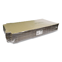 Corrugated Pizza Box, 14 x 14 x 2, Kraft, Cardboard, 50/Carton (FPPBF14K)