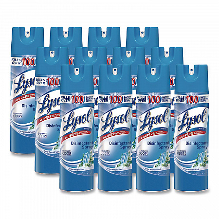 Disinfectant Spray, Spring Waterfall Scent, 19 oz Aerosol Spray (79326CT)