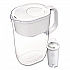 Tahoe Water Pitcher with Standard Filter, 10 Cups, Clear, 2/Carton (50684CT)