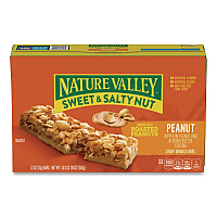 Granola Bars, Sweet and Salty Nut Peanut Cereal, 1.2 oz Bar, 16/Box (SN42067)
