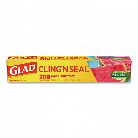 Cling'N Seal Plastic Food Wrap, 200 sq ft Roll (00020)