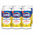 Disinfecting Wipes, Bleach Free Cleaning Wipes, 1-Ply, 7 x 7.75, Crisp Lemon, White, 75/Canister, 6 Canisters/Carton (01628)
