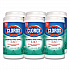 Disinfecting Wipes, Bleach Free Cleaning Wipes, 1-Ply, 7 x 8, Fresh Scent, White, 75/Canister, 6 Canisters/Carton (01656)