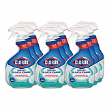 Bathroom Foamer with Bleach, Ocean Mist Scent, 30 oz Spray Bottle, 9/Carton (30614)