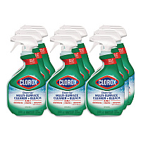 Clean-Up Multi-Surface Cleaner with Bleach, Original Scent, 32 oz Spray Bottle, 9/Carton (31221)