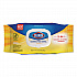 Disinfecting Cleaning Wipes, Flex Pack, 1-Ply, 8 x 7, Lemon Scent, White, 75 Towels/Box (31404EA)
