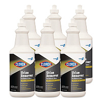 CloroxPro Urine Remover for Stains and Odors, Clean Floral Scent, 32 oz Pull-Top Bottle, 6/Carton (31415)