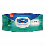 Disinfecting Cleaning Wipes, Flex Pack, 1-Ply, 8 x 7, Fresh Scent, White, 75 Towels/Box (31430EA)