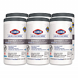VersaSure Cleaner Disinfectant Wipes, 1-Ply, 6.75 x 8, Fragranced, White, 85/Canister, 6 Canisters/Carton (31757)