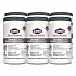 VersaSure Cleaner Disinfectant Wipes, 1-Ply, 6 x 5, Fragranced, White, 150/Canister, 6 Canisters/Carton (31758)