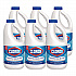 Concentrated Regular Disinfecting Bleach, Unscented, 43 oz Bottle, 6/Carton (32260)