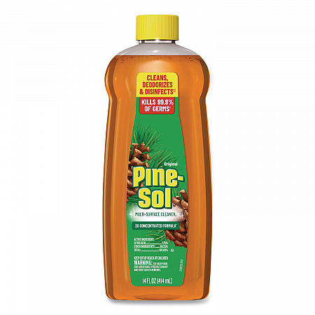 Multi-Surface Cleaner Disinfectant Concentrated, Pine Scent, 14 oz Bottle (60146EA)