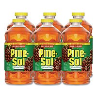 Multi-Surface Cleaner Disinfectant Concentrated, Pine Scent, 80 oz Bottle, 6/Carton (60160CT)