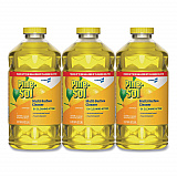 CloroxPro Multi-Surface Cleaner Concentrated, Lemon Fresh Scent, 80 oz Bottle, 3/Carton (60607CT)
