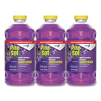 CloroxPro Multi-Surface Cleaner Concentrated, Lavender Clean Scent, 80 oz Bottle, 3/Carton (60608CT)