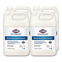 Bleach Germicidal Cleaner, Unscented, 128 oz Refill Bottle, 4/Carton (68978)