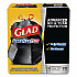 ForceFlexPlus Drawstring Large Trash Bags, 30 gal, 1.05 mil, 30