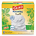 ForceFlex Kitchen Drawstring Trash Bags, 13 gal, Gain Original Scent, 24 x 27.38, White, 80/Box (78900BX)