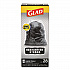Guaranteed Strong Large Drawstring Trash Bags, Three-Ply, 30 gal, 1.05 mil, 30 x 33, Black, 28/Box (78966BX)