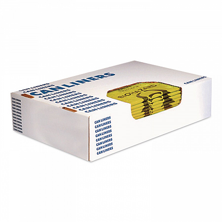 Healthcare Biohazard Printed Can Liners, Biohazard Infectious Waste, 30 gal, 1.3 mil, 30