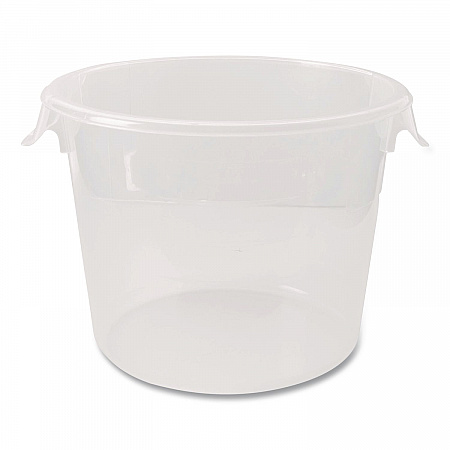 Round Storage Containers, 6 qt, 11.25