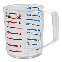 Bouncer Measuring Cup, 8 oz, Clear (FG321000CLR)