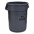Food Handling BRUTE Container, 32 gal, Resin, Gray (FG263256GRAY)