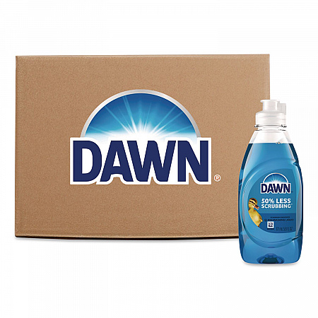 Ultra Original Liquid Dishwashing Detergent, Unscented, 5.8 oz Bottle, 24/Carton (25477)