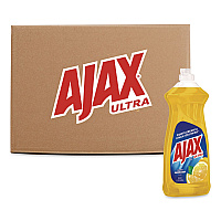 Dish Detergent, Lemon Scent, 28 oz Bottle, 9/Carton (44673)