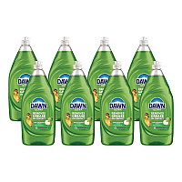 Ultra Liquid Dish Detergent, Apple Blossom Scent, 38 oz Bottle, 8/Carton (20711)