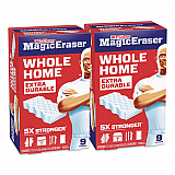 Magic Eraser, 4.6 x 0.9, 2.2" Thick, White, 9/Box, 2 Boxes/Carton (22880CT)