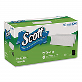 Multi-Fold Towels, Absorbency Pockets, 1-Ply, 9.2 x 9.4, 250/Pack, 16 Packs/Carton (08009)