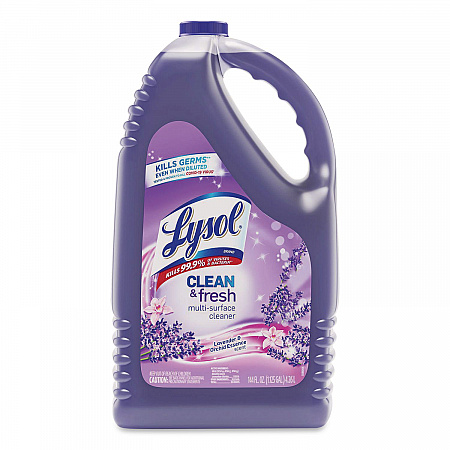 Clean and Fresh Multi-Surface Disinfectant Cleaner, Lavender and Orchid Essence, 144 oz Bottle (88786EA)