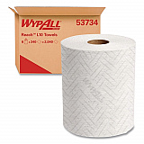 Reach System Roll Towel, 1-Ply, 11 x 7, White, 340/Roll, 6 Rolls/Carton (53734)