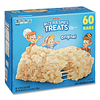 Rice Krispies Treats, Original Marshmallow, 0.78 oz Pack, 60/Carton (17120)