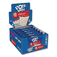 Pop Tarts, Frosted Strawberry, 3.67 oz, 2/Pack, 6 Packs/Box (31732)