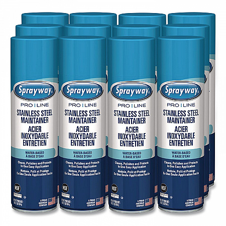 Stainless Steel Maintainer, 16 oz Aerosol Spray, 12/Carton (1000058336)