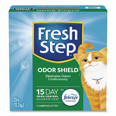Odor Shield Clumping Litter with Febreze Freshness, 25 lbs (30466)
