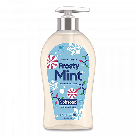 Limited Edition Frosty Mint Liquid Hand Soap, Peppermint Scent, 11 oz Pump Bottle (61023761)