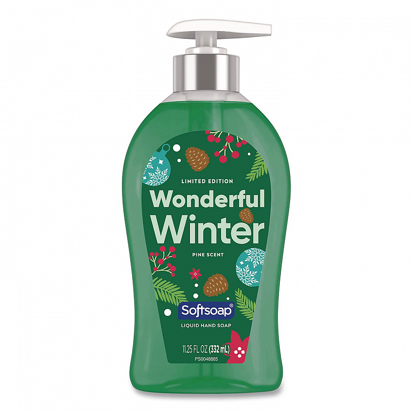 Limited Edition Wonderful Winter Liquid Hand Soap, Pine Scent, 11.25 oz Pump Bottle (61023766)